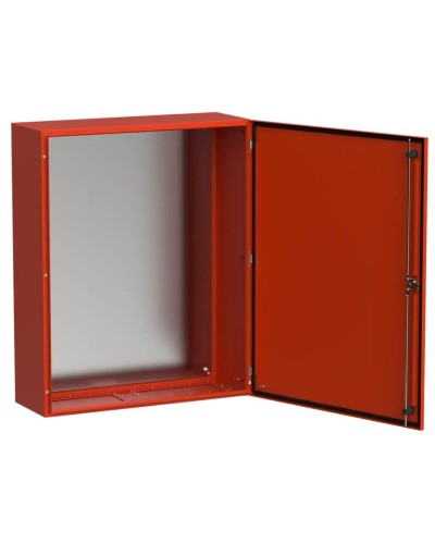 ЩМП-100.80.30 УХЛ1 IP66 RAL3020 TITAN 5 (TI5-13-N-100-080-030-66). Корпус металлический с монтажной платой. IEK в Ессентуках
