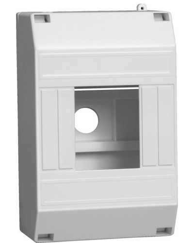 Корпус пластиковый КМПн 1/4 IP20 белый (MKP31-N-04-30-135). Щиток модульный без дверцы, настенный. IEK в Ессентуках