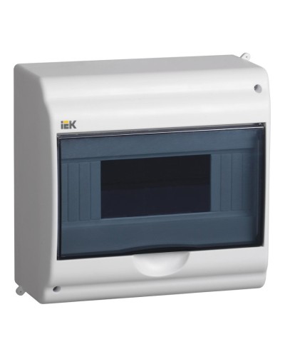 Корпус пластиковый КМПн 2/9-2 IP31 белый KREPTA 3 (MKP42-N-09-31-02). Щиток модульный с прозрачной дверцей, настенный. IEK в Ессентуках