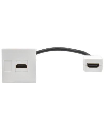 Розетка HDMI M/M PRIMER РКМ-20-10-П белый IEK (PR-KK40D-RH-0-2-K01). Розетка HDMI. IEK в Ессентуках