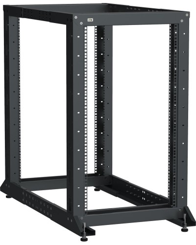 LF05-20U61-2GM. Стойка 2-рамная 20U 600х600-1000мм черная. ITK в Ессентуках