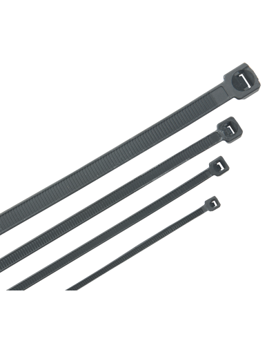 HKB-W48-L200 (100 шт). Хомут кабельный ХКн 4,8х200мм нейлон черный. ITK в Ессентуках