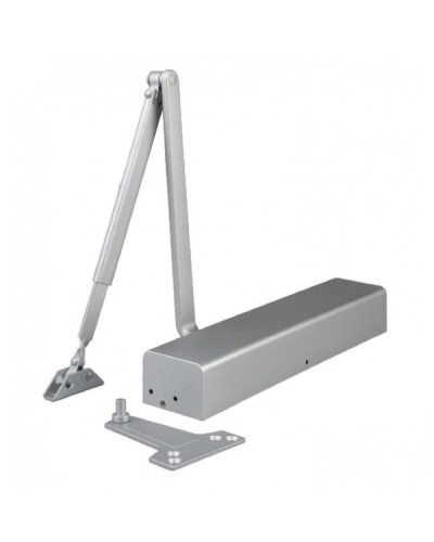 JDC-S150 (серебро). Доводчик с рычажной тягой. J-LOCK в Ессентуках