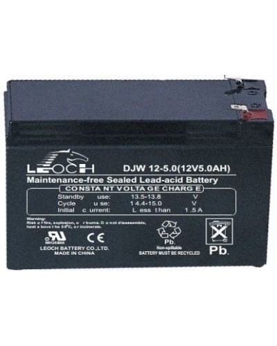 LEOCH DJW 12-5,0. Аккумулятор герметичный свинцово-кислотный. LEOCH в Ессентуках