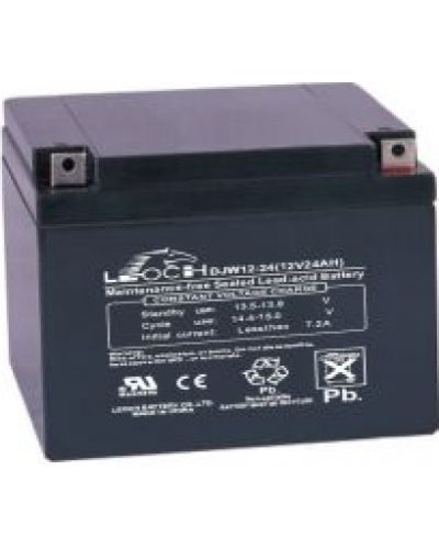 LEOCH DJW 12-24. Аккумулятор герметичный свинцово-кислотный. LEOCH в Ессентуках