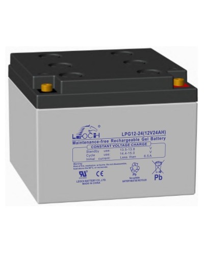 LEOCH LPG 12-24. Аккумулятор герметичный свинцово-кислотный. LEOCH в Ессентуках