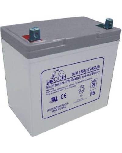 LEOCH DJM 1255. Аккумулятор герметичный свинцово-кислотный. LEOCH в Ессентуках