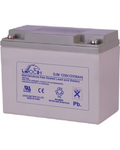 LEOCH DJM 1250. Аккумулятор герметичный свинцово-кислотный. LEOCH в Ессентуках