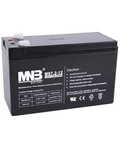 MNB MS 7.2-12. Аккумулятор герметичный свинцово-кислотный. MNB в Ессентуках
