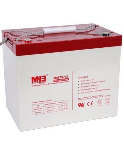 MNB MM 75-12. Аккумулятор герметичный свинцово-кислотный. MNB в Ессентуках