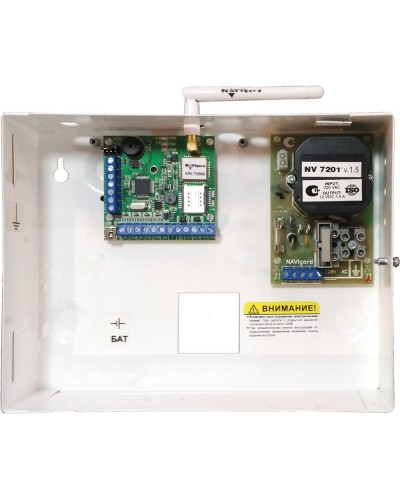 NV 1010c. Устройство оконечное объектовое приемно-контрольное c GSM коммуникатором. NAVIgard в Ессентуках
