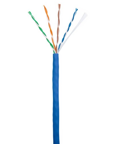 U/UTP 4pair, Cat5e, In, PVC (CCA-UU004-5E-PVC-BL). Кабель «витая пара» (LAN) для структурированных систем связи. NETLAN в Ессентуках