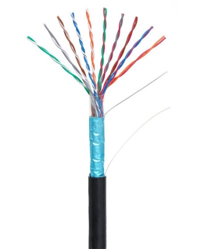 F/UTP 10pair, Cat5, Out, PE (EC-UF010-5-PE-BK-3). Кабель «витая пара» (LAN) для структурированных систем связи. NETLAN в Ессентуках