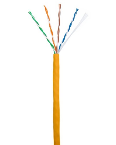 U/UTP 4pair, Cat5e, In, LSZH (EC-UU004-5E-LSZH-OR). Кабель «витая пара» (LAN) для структурированных систем связи. NETLAN в Ессентуках