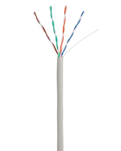 U/UTP 4pair, Cat5e, In, PVC (EC-UU004-5E-PVC-GY). Кабель «витая пара» (LAN) для структурированных систем связи. NETLAN в Ессентуках