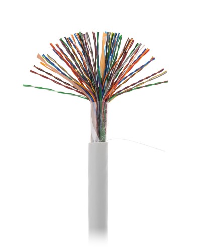 U/UTP 50pair, Cat5, In, PVC (EC-UU050-5-PVC-GY-3). Кабель «витая пара» (LAN) для структурированных систем связи. NETLAN в Ессентуках