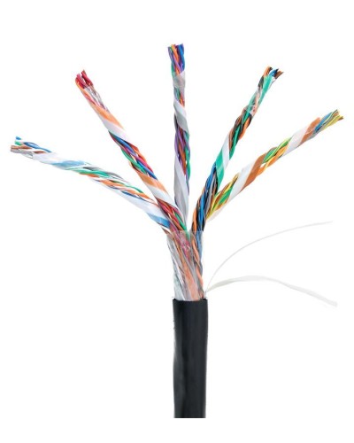 U/UTP 25pair, Cat5, Out, PE (EC-UU025-5-PE-BK-3). Кабель «витая пара» (LAN) для структурированных систем связи. NETLAN в Ессентуках