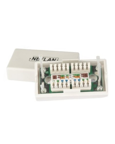 EC-UCB-IDC-UD2-WT-10 (10 шт). Проходной соединитель. NETLAN в Ессентуках