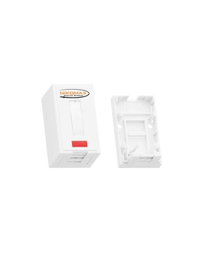 NMC-MB1P-ST-WT. Корпус настенной розетки. NIKOMAX в Ессентуках