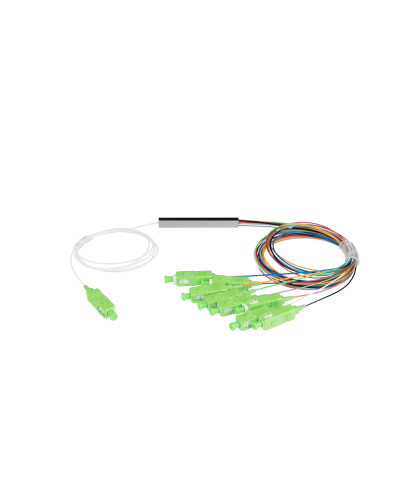 NMF-SPP1X8A1-SCA-M. Сплиттер планарный 1x8, 9/125мкм, SC/APC, 0.9 мм. NIKOMAX в Ессентуках