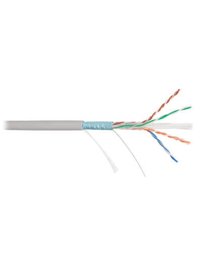 F/UTP 4pair, Cat6, Solid, In, PVC (NMC 4240A-GY). Кабель «витая пара» (LAN) для структурированных систем связи. NIKOMAX в Ессентуках
