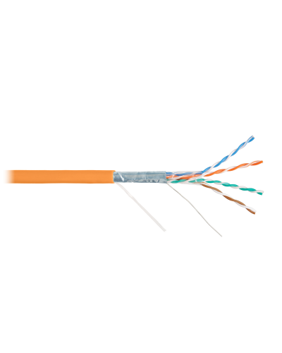 F/UTP 4pair, Cat5e, Solid, In, нг(А)-HF (NMC 4200C-OR). Кабель «витая пара» (LAN) для структурированных систем связи. NIKOMAX в Ессентуках