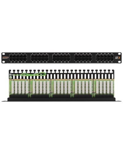 NMC-RP50UC3-1U-BK. Патч-панель 19. NIKOMAX в Ессентуках