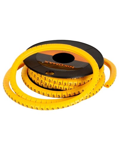 NMC-CMR-H-YL-500 (500шт). Маркер кабельный. NIKOMAX в Ессентуках