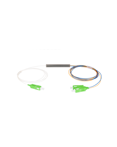 NMF-SPP1X2A1-SCA-M. Сплиттер планарный 1x2, 9/125мкм, SC/APC, 0.9 мм. NIKOMAX в Ессентуках