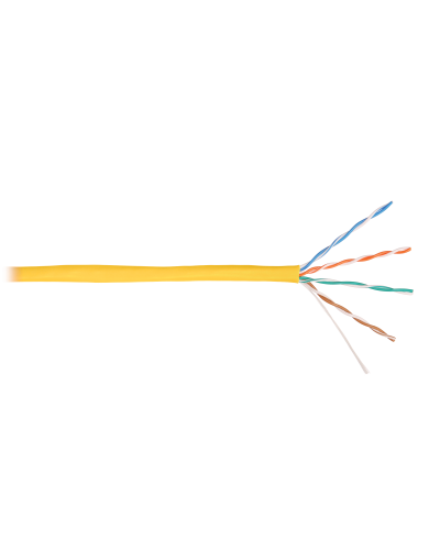 U/UTP 4pair, Cat5e, Solid, In, нг(А)-HF (NMC 9100C-YL). Кабель «витая пара» (LAN) для структурированных систем связи. NIKOMAX в Ессентуках