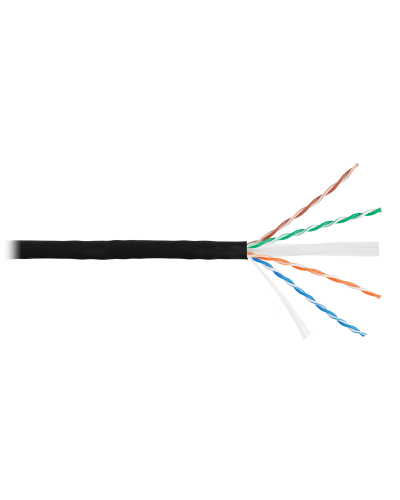 U/UTP 4pair, Cat6, Solid, In/Out, нг(А)-HF (NMC 9140C-BK). Кабель «витая пара» (LAN) для структурированных систем связи. NIKOMAX в Ессентуках