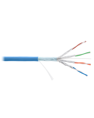 F/FTP 4pair, Cat6a, Solid, In, нг(А)-HF (NMC 4355C-IB). Кабель «витая пара» (LAN) для структурированных систем связи. NIKOMAX в Ессентуках