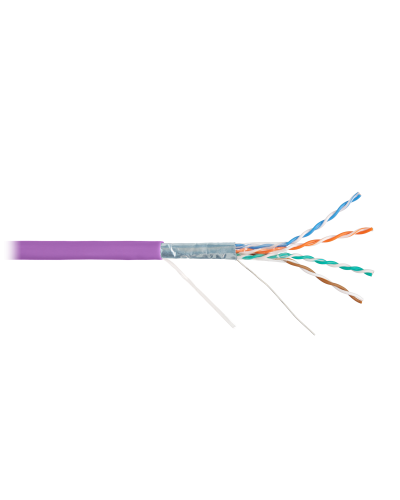 F/UTP 4pair, Cat5e, Solid, In, нг(А)-HF (NMC 4200C-VL). Кабель «витая пара» (LAN) для структурированных систем связи. NIKOMAX в Ессентуках