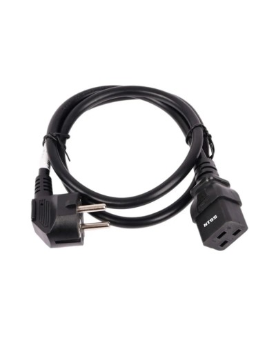 NTSS-PC19772 C19-Schuko проводник.:3х1.5мм2 3м 220/250В 16А черный. Кабель питания. NTSS в Ессентуках