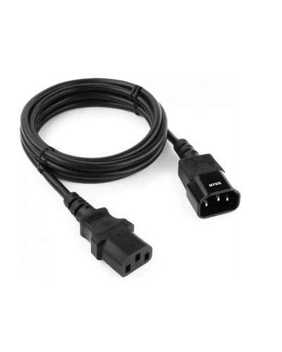 NTSS-PC13142 C13-С14 проводник.:3х0.75мм2 1.8м 220/250В 10А черный. Кабель питания. NTSS в Ессентуках