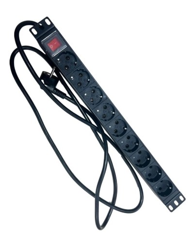 NTSS-PDU-DA2036 гор.размещ. 9xSchuko базовые 16A Schuko 2м. Блок розеток 19. NTSS в Ессентуках