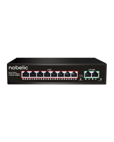 NBLS-1008P. Коммутатор неуправляемый 8-портовый. Nobelic в Ессентуках