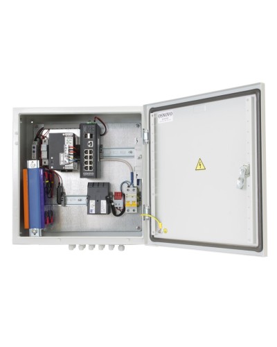 OS-44TB1(SW-80802/ILS(port 90W)). Уличный коммутатор с PoE. OSNOVO в Ессентуках