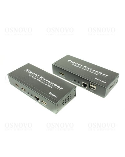 TLN-HiKM2+RLN-HiKM2. Удлинитель HDMI, ИК-сигнала, 2*USB. OSNOVO в Ессентуках