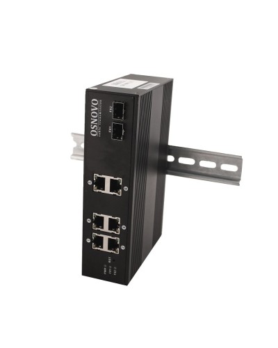 SW-8062/IC. Промышленный PoE коммутатор Gigabit Ethernet на 8 портов. OSNOVO в Ессентуках