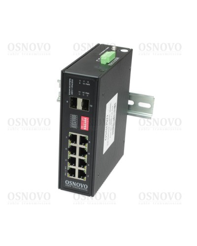SW-80802/I(Port 90W, 300W). Коммутатор с PoE. OSNOVO в Ессентуках