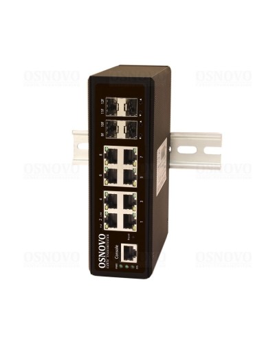SW-70804/IL. Промышленный коммутатор Gigabit Ethernet на 12 портов. OSNOVO в Ессентуках