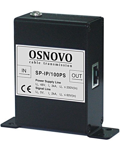 SP-IP/100PS. Устройство грозозащиты цепей Ethernet. OSNOVO в Ессентуках