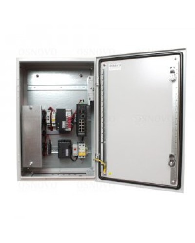 OS-46TB1(SW-80802/ILS(port 90W)). Уличная станция с термостабилизацией и резервным питанием. OSNOVO в Ессентуках
