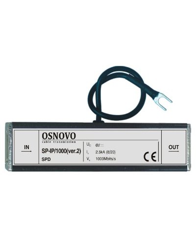 SP-IP/100(ver2). Устройство грозозащиты цепей Ethernet. OSNOVO в Ессентуках