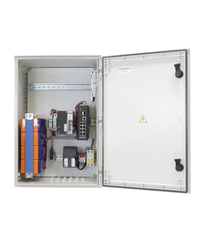 OSP-46TB1(SW-80802/ILS(port 90W)). Уличный коммутатор с PoE. OSNOVO в Ессентуках