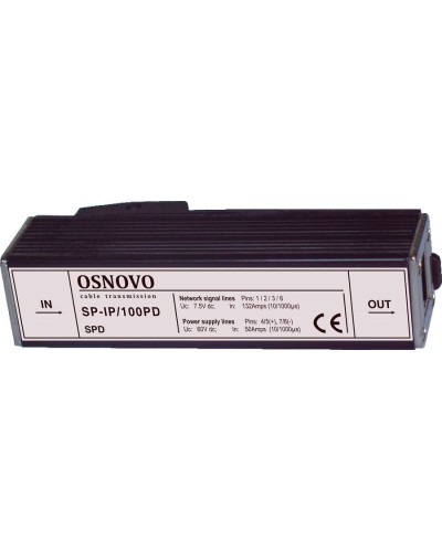 SP-IP/100PD. Устройство грозозащиты цепей Ethernet. OSNOVO в Ессентуках