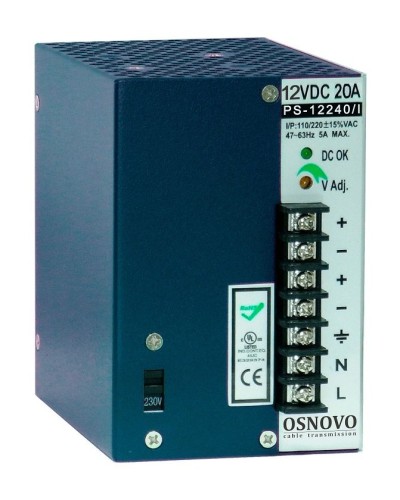 PS-12240/I. Блок питания промышленный. OSNOVO в Ессентуках