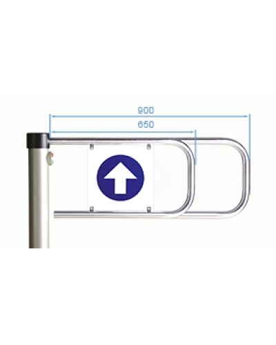 PERCo-ASG-900. Створка для калитки. PERCo в Ессентуках