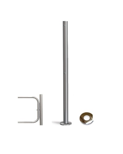PERCo-BH02 2-14 с крышкой. Стойка с отверстием под стопорный механизм поворотной секции. PERCo в Ессентуках